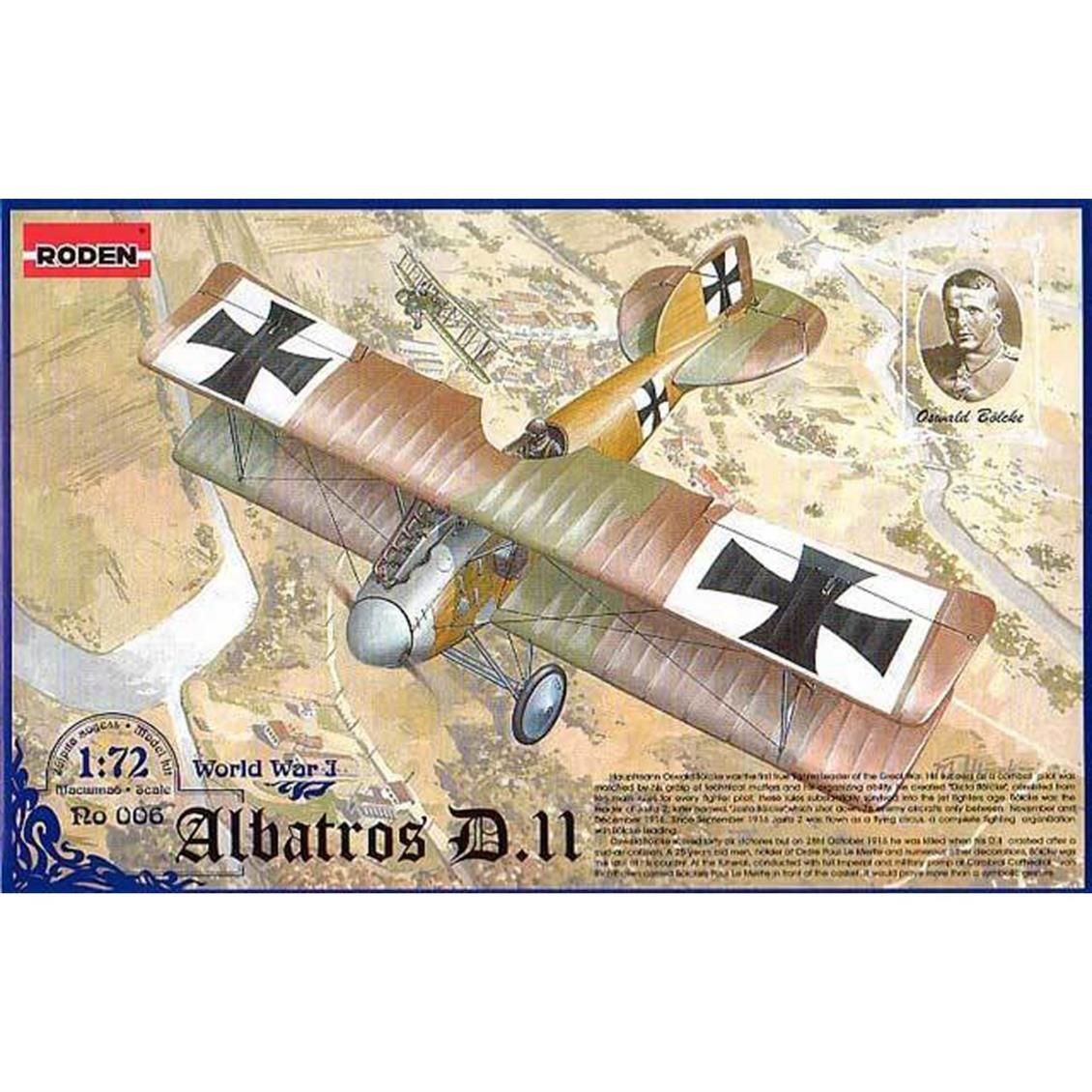006 1/72 Albatros D.II
