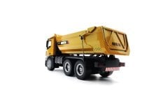Huina 1582 1/14 Ölçek, Damperli Kamyon, Komple Metal, 10 Kanal Uzaktan Kumandalı İş Makinası