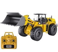 Huina 1583 1/14 Ölçek, Loader, Komple Metal, 22 Kanal Uzaktan Kumandalı İş Makinası