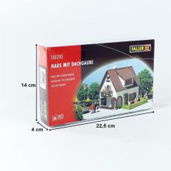 Faller 130200 1/87 Tavan Arası Pencereli Ev Demonte Plastik Maketi