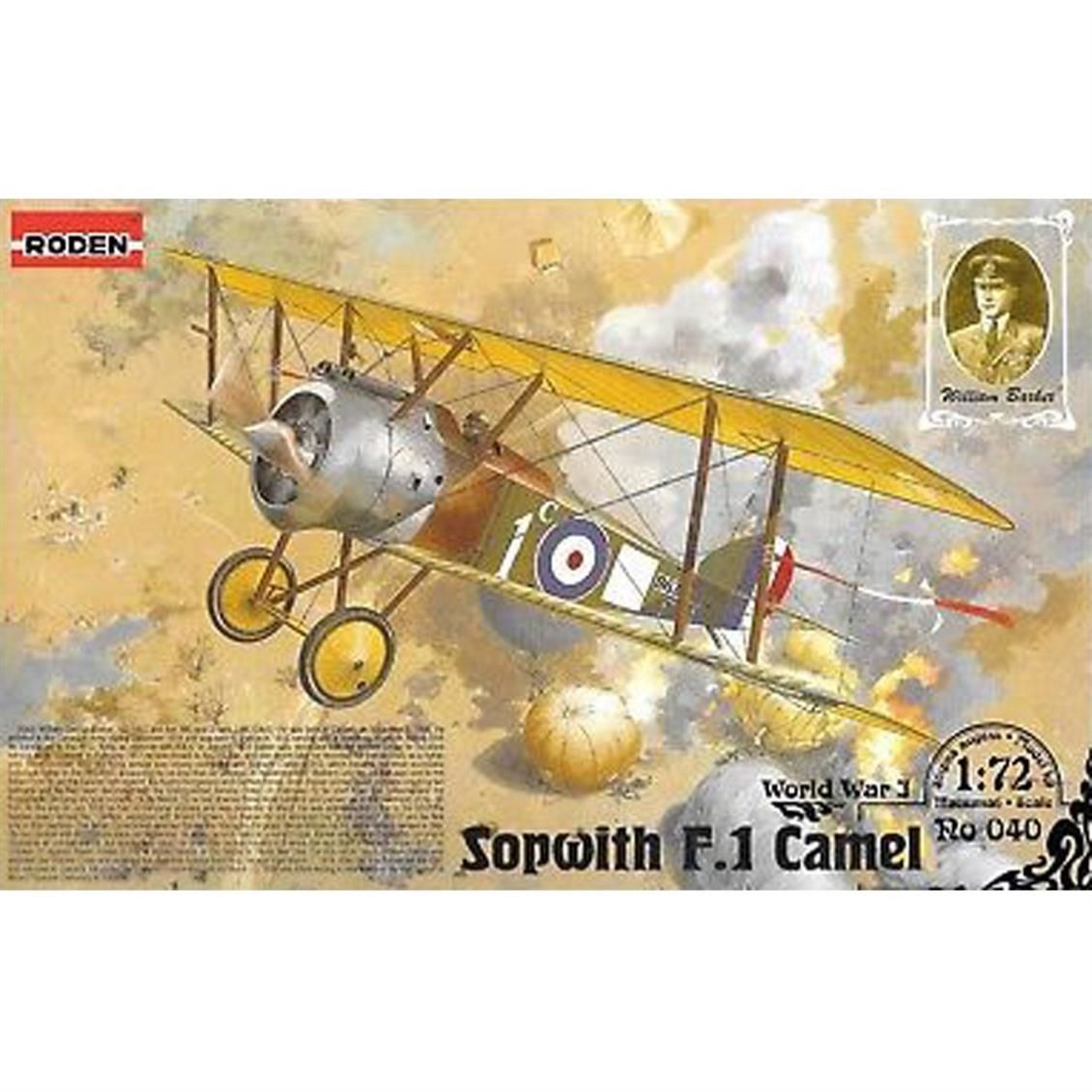040 1/72 Sopwith Camel F.1