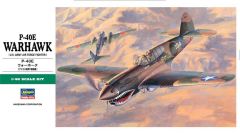 Hasegawa JT86 09086 1/48 Ölçek P-40E Warhawk Savaş Uçağı Plastik Model Kiti