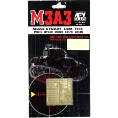 AFV Club AG35010 1/35 M3A3 STUART Hafif Tankı Photo Etched Detay Seti