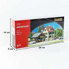 Faller 130269 1/87 Köy Oteli Demonte Plastik Maketi