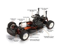 HPI WR8 3.0 2001 WRC SUBARU IMPREZA 1/8 NİTRO CAR