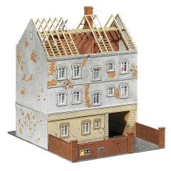 Faller 130456 1/87 Restore Edilen Apartman Demonte Plastik Maketi