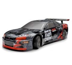 HPI 1/10 E10 Drift Fail Crew Nissan Skyline R34 GT-R