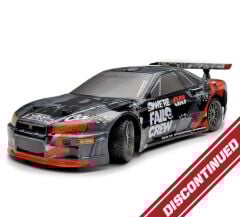 HPI 1/10 E10 Drift Fail Crew Nissan Skyline R34 GT-R