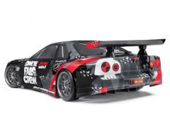 HPI 1/10 E10 Drift Fail Crew Nissan Skyline R34 GT-R