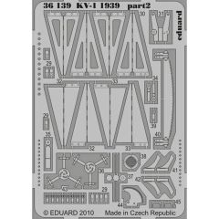 36139 KV-1 1939 - FOR TRU- STD.PHOTO ETCHED SETS