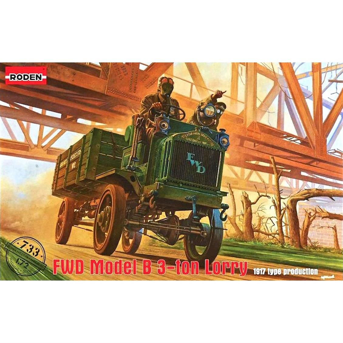 733 1/72 FWD Model B 3-ton Lorry