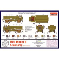 733 1/72 FWD Model B 3-ton Lorry