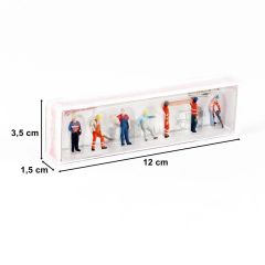 Faller 151665 1/87 İnşaat İşçisi Figürleri