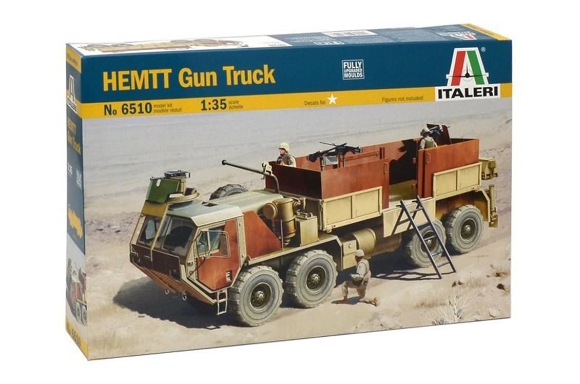 Italeri 6510S 1/35 HEMTT Silah Kamyonu Demonte Plastik Maketi