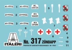 Italeri 0317S 1/35 Zündapp KS750 Sepetli Askeri Motorsiklet ve Figürleri Demonte Plastik Maketi