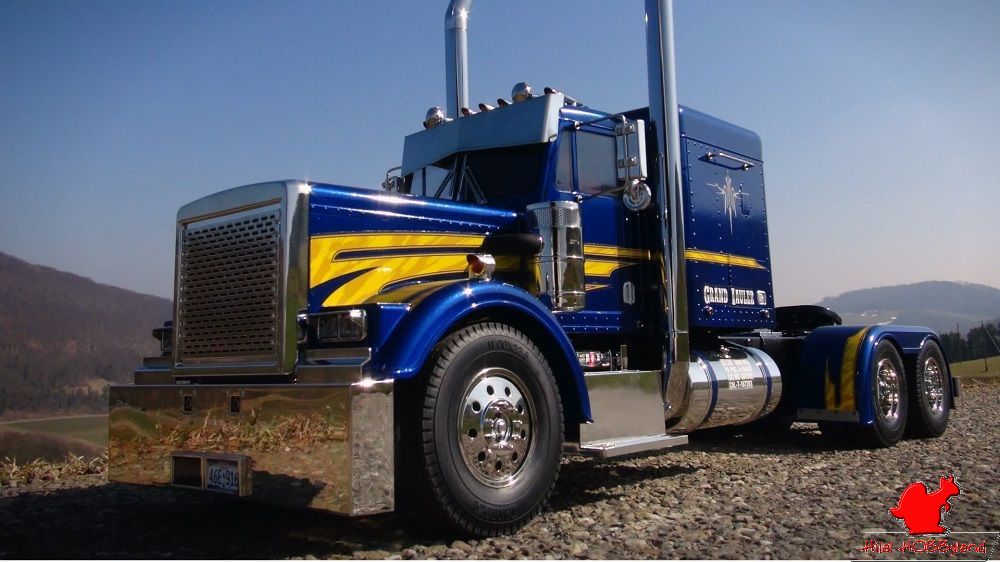 GRAND HAULER 1/14 ダークブルー TAMİYA, TAMIYA 1/14 Grand Hauler KİT (Demonte), ホビーラジコン