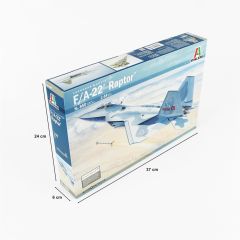 Italeri 0850S 1/48 F-22 Raptor Savaş Uçağı Demonte Plastik Maketi