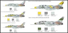 Italeri 1398S 1/72 F-100F Super Sabre Savaş Uçağı Demonte Plastik Maketi