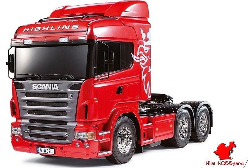 TAMIYA 1/14 Scania R620 6x4 Highline KIT - Demonte