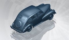 35475 KAPİTÄN SALOON, WWII GERMAN STAFF CAR