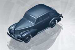 35475 KAPİTÄN SALOON, WWII GERMAN STAFF CAR