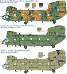 Italeri 2779S 1/48 Chinook HC.2/CH-47F Askeri Helikopter Demonte Plastik Maketi