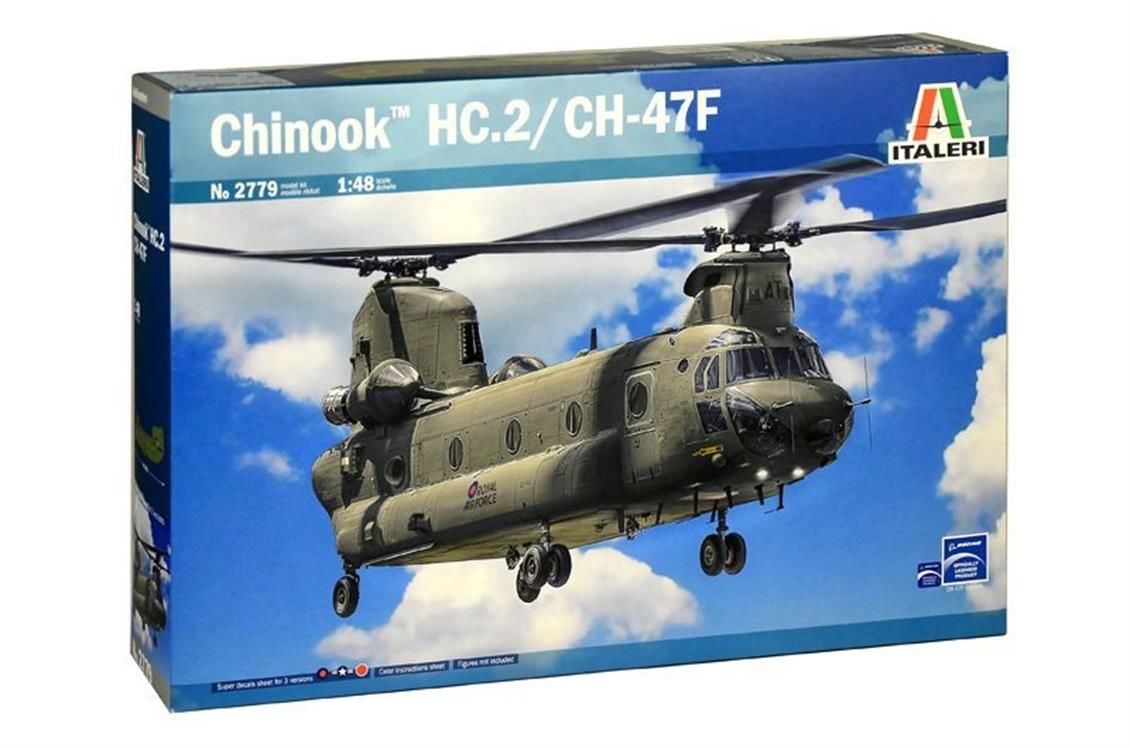 Italeri 2779S 1/48 Chinook HC.2/CH-47F Askeri Helikopter Demonte Plastik Maketi