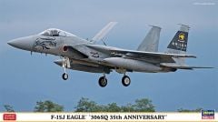 Hasegawa 02226 1/72 Ölçek F-15J Eagle (306.sq 35th Anniversary) (Limited Edition) Savaş Uçağı Plastik Model Kiti