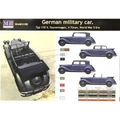 35100 1/35 GERMAN MİLİTARY CAR, TYP 170 V, TOURENW