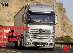 Tamiya 1/14 Mercedes-Benz Actros - 1851 GigaSpace Kit (Demonte)