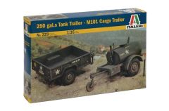 Italeri 0229S 1/35 Tanker ve Açık Kasa Askeri Römorklar Demonte Plastik Maketi