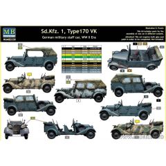 3530 1/35 SD.KFZ. 1 TYPE 170 VK, GERMAN MİLİTARY S