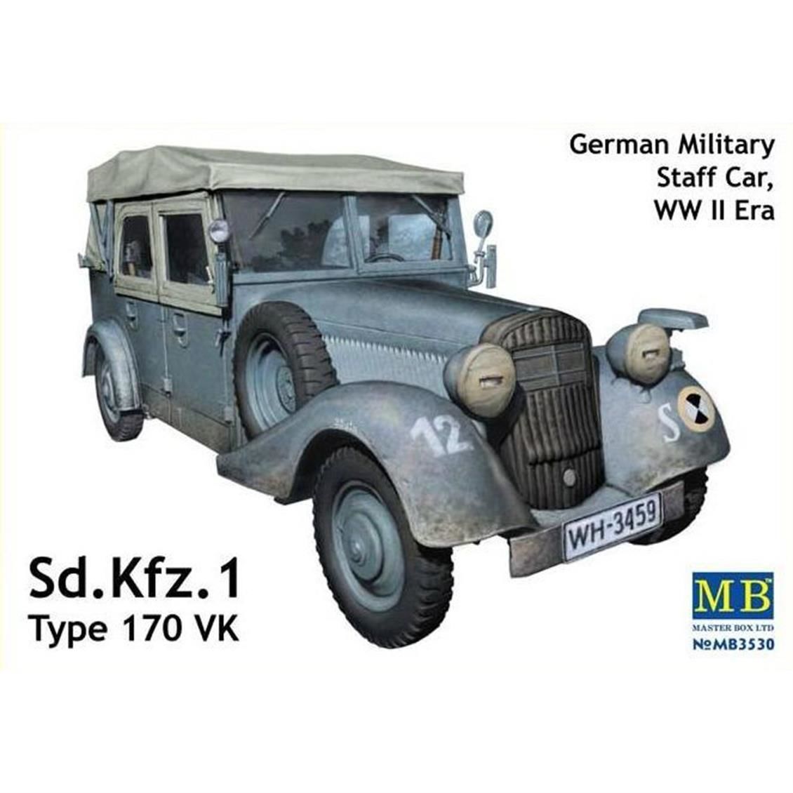 3530 1/35 SD.KFZ. 1 TYPE 170 VK, GERMAN MİLİTARY S