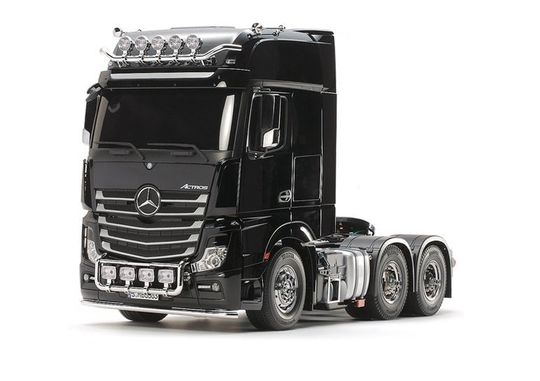 TAMİYA, Tamiya 1/14 Mercedes 6x4 Actros 3363 Gigaspace Kit (Demonte),