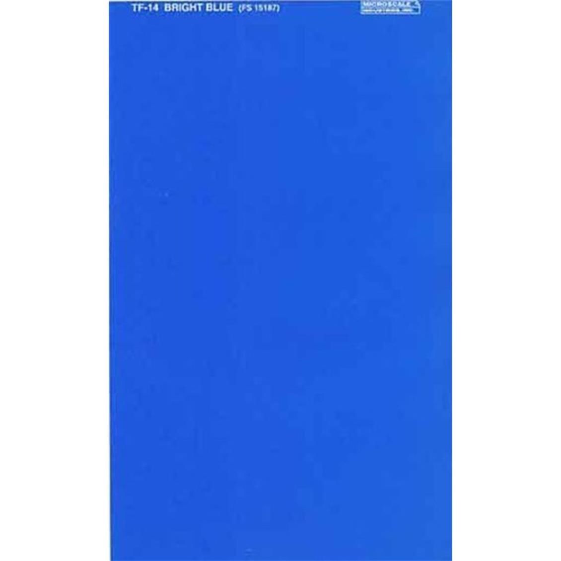 TF14 TRİM FİLM - SİZE-7-1/4 X 4-1/2-RİGHT BLUE FS1