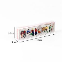Faller 151604 1/87 Bahçede Çalışanlar Figürleri