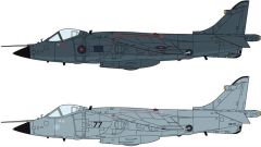 Hasegawa 02253 1/72 Ölçek Sea Harrier FRS Mk.1 (Falklands Part 2) (Two kits in the box) Savaş Uçağı Plastik Model Kiti