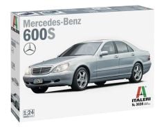 Italeri 3638S 1/24 Mercedes-Benz 600S Araba Demonte Plastik Maketi