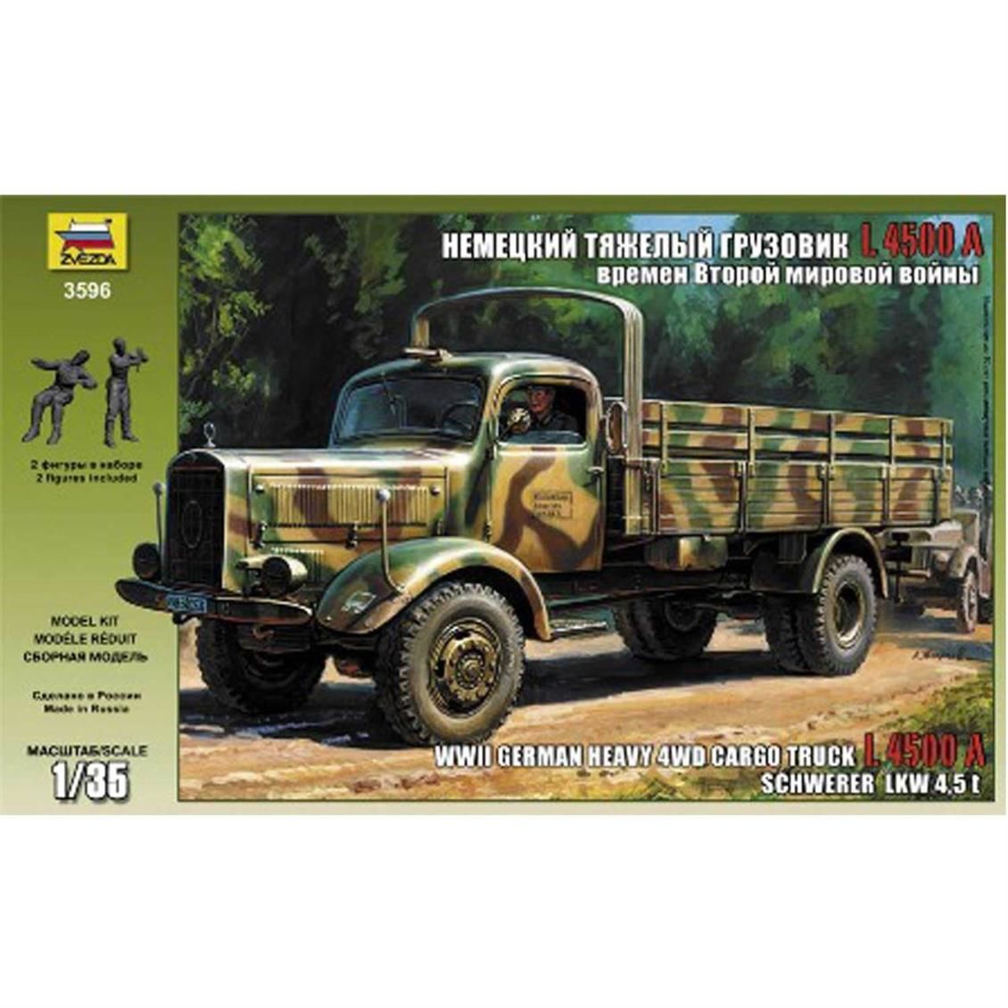 3596 1/35 ALMAN KARGO KAMYONU MERCEDES L4500A