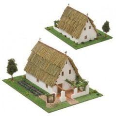 Domenech 3508 Valencia Tipik Barakası, 22x12x10 Cm. Demonte Taş Maketi