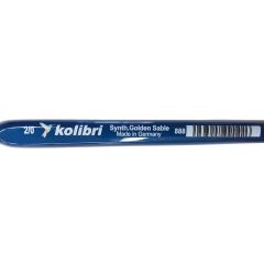 Kolibri 88820 Üçgen Mavi Saplı Boya Fırçası No:2X0