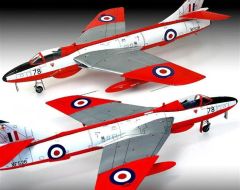 Academy 12312 1/48 RAF & Export Hawker Hunter F.6/FGA.9 Savaş Uçağı Demonte Plastik Maketi