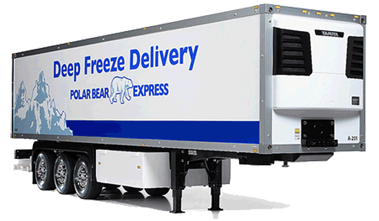 Tamiya 1/14 3-Axle Reefer Semi Trailer Kit (Demonte)