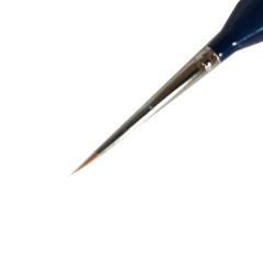 Kolibri 88830 Üçgen Mavi Saplı Boya Fırçası No:3X0