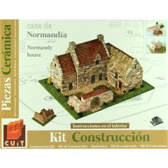 Domenech 3527 Normandiya Evi, 18x15x11 Cm. Demonte Taş Maketi