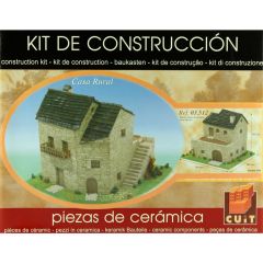 Domenech 3512 Kırsal Ev Tip.2, 1/87 Ölçek, 20 x20x14 Cm. Demonte Taş Maketi