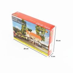 Faller 131544 1/87 Ebelsbach İstasyonu Demonte Plastik Maketi