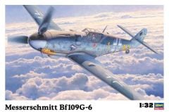 Hasegawa ST17 08067 1/32 Ölçek Messerschmitt Bf109G-6 Savaş Uçağı Plastik Model Kiti