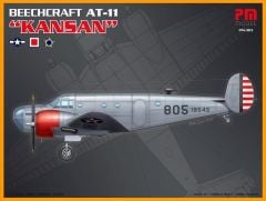 PM Model 303 1/72 Beechcraft AT-11 Kansan Bombardıman-Eğitim Uçağı Demonte Plastik Maketi