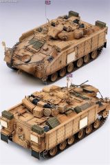 Academy 13201 1/35 İngiliz Zırhlı Personel Taşıyıcı (Warrior Irak 2003) Demonte Plastik Maketi